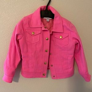 Girls Brooks Brother Hot Pink Jacket